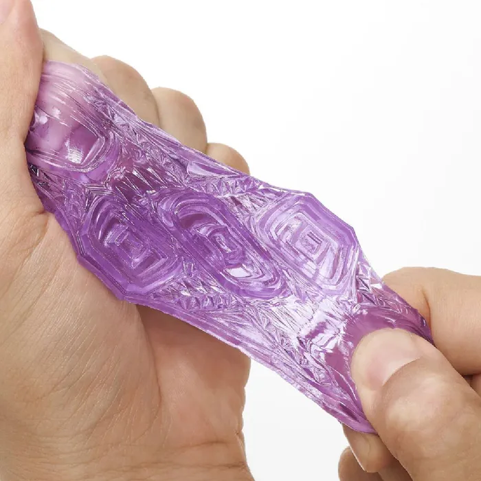 Male Sex Toys Tenga Tenga Uni Emerald Textured Finger Sleeve for Stroking and Clit Massage