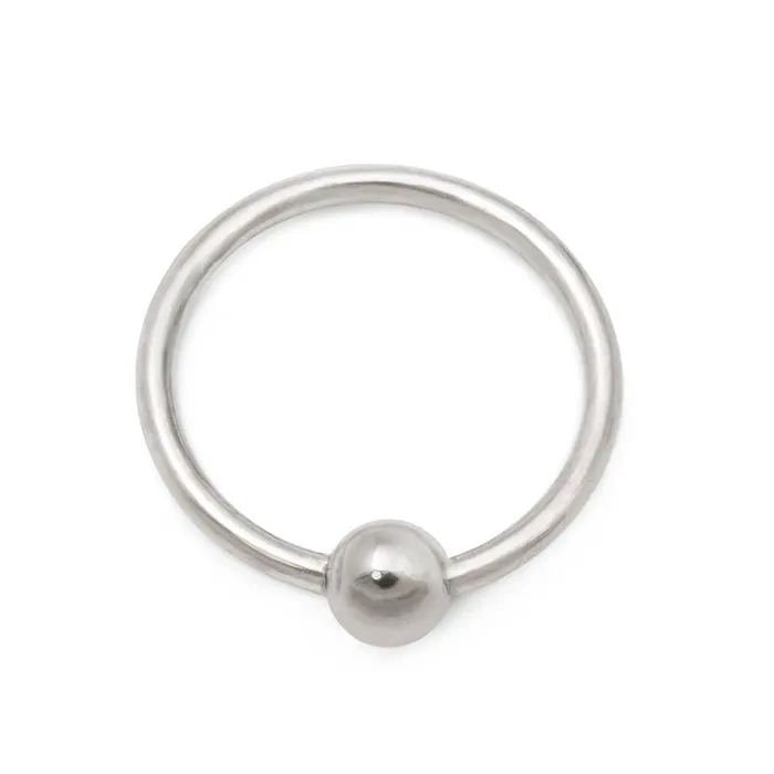 Male Sex Toys Tilum 18g Annealed Titanium Fixed Bead Ring Price Per 1 Tilum