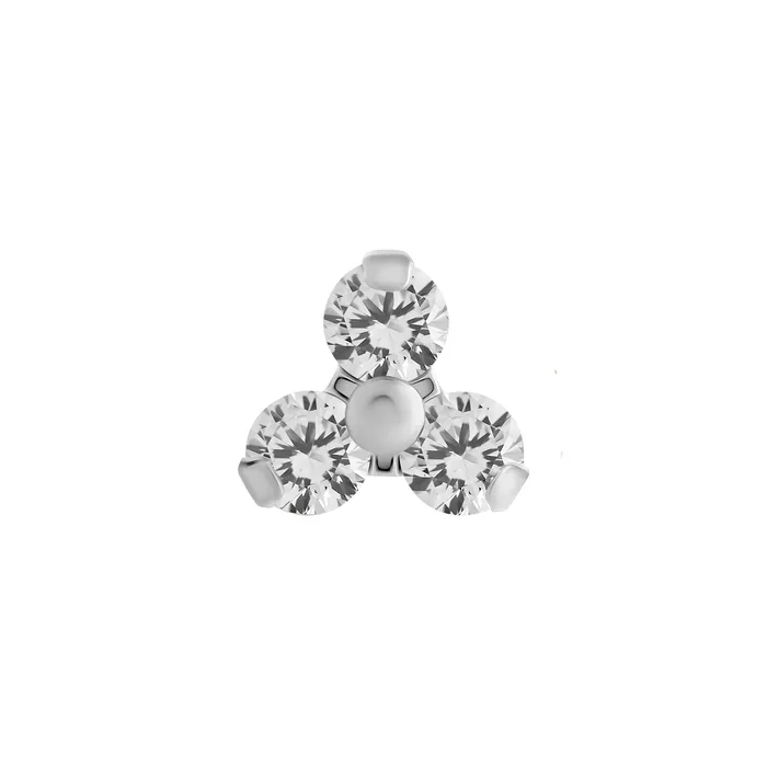 Male Sex Toys Tilum Tilum 14g12g Internally Threaded Titanium Jewel Trinity Top Large Price Per 1 Male Sex Toys Tilum Tilum 14g12g Internally Threaded Titanium Jewel Trinity Top Large Price Per 1