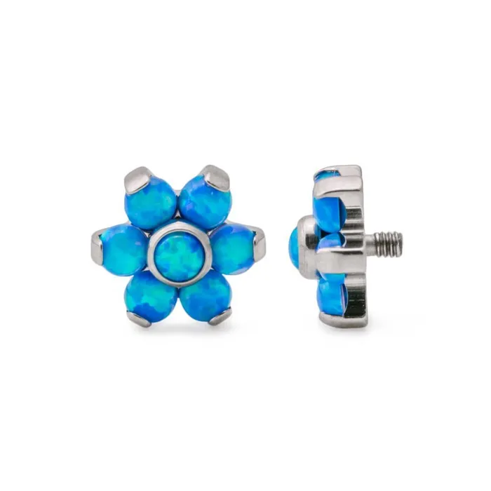 Male Sex Toys Tilum Tilum 14g12g Internally Threaded Titanium Opal Flower Top with Opal Center Choose Jewel Color Price Per 1 Male Sex Toys Tilum Tilum 14g12g Internally Threaded Titanium Opal Flower Top with Opal Center Choose Jewel Color Price Per 1