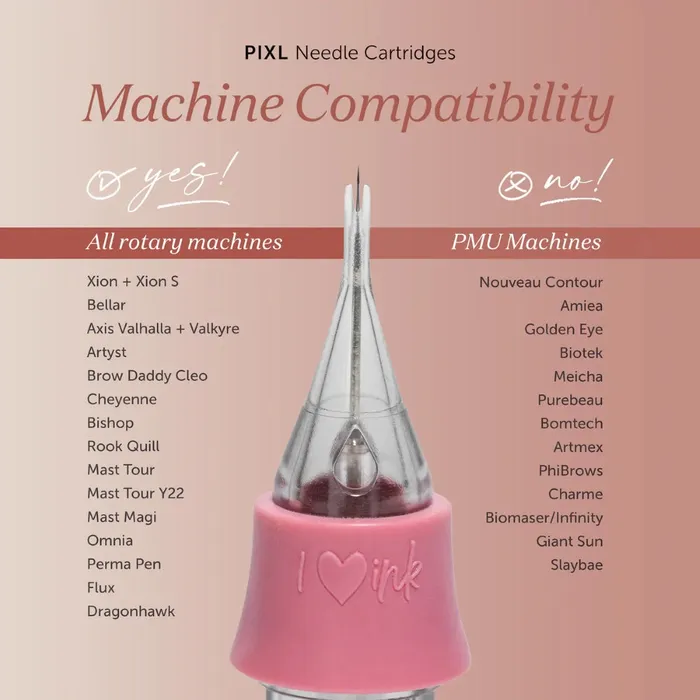 Male Sex Toys Tina Davies NonInk Tina Davies PIXL Needle Cartridges Sampler Pack Box of 10