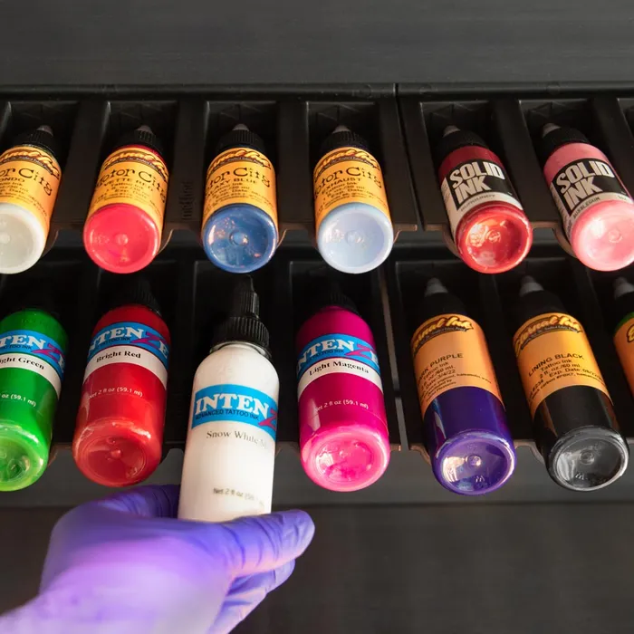 Method 1oz Tattoo Ink Shelf Modular Tattoo System Method Tattoo Vibrators