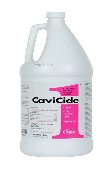 Metrex Vibrators CaviCide1 Surface Disinfectant 1 Gallon Bottle
