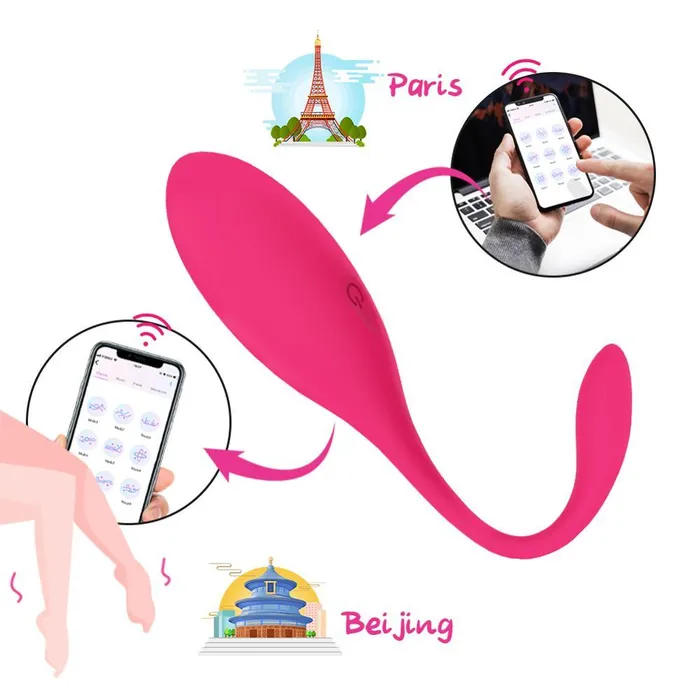Mignon Kegel Balls Vaginal Vibrator Toys Love Egg for Women9 Vibration Modes FUNMATES Female Sex Toys