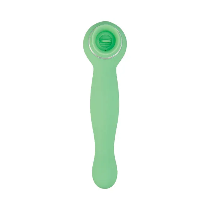 Nasstoys Female Sex Toys Luscious Licker Double Ended Licking GSpot Vibrator Mint Green