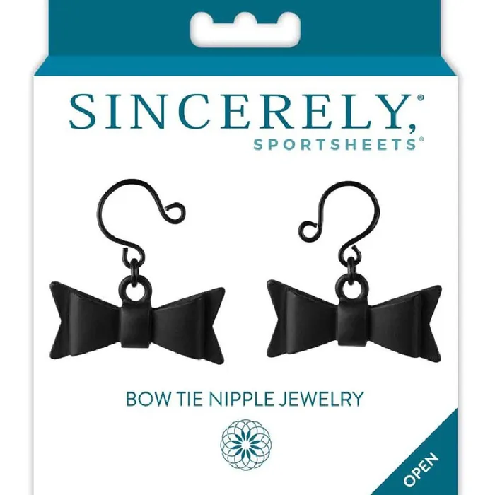 Nipple Clitoral Toys Sincerely Bow Tie Nipple Jewelry Sportsheets