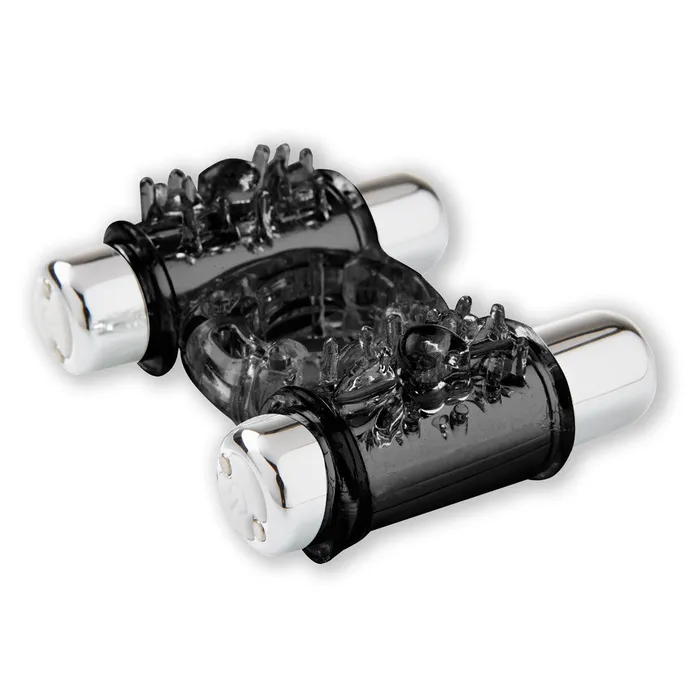 NU Sensuelle Vibrators Sensuelle Double Action 72 Function Cock Ring Bullet Vibrator Black NU Sensuelle Vibrators Sensuelle Double Action 72 Function Cock Ring Bullet Vibrator Black