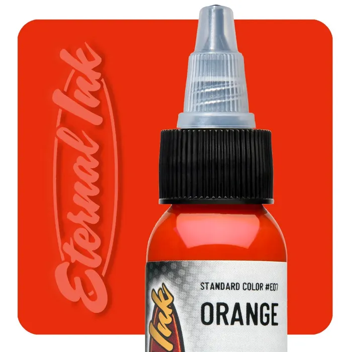 Orange Eternal Tattoo Ink Pick Size Eternal Male Sex Toys