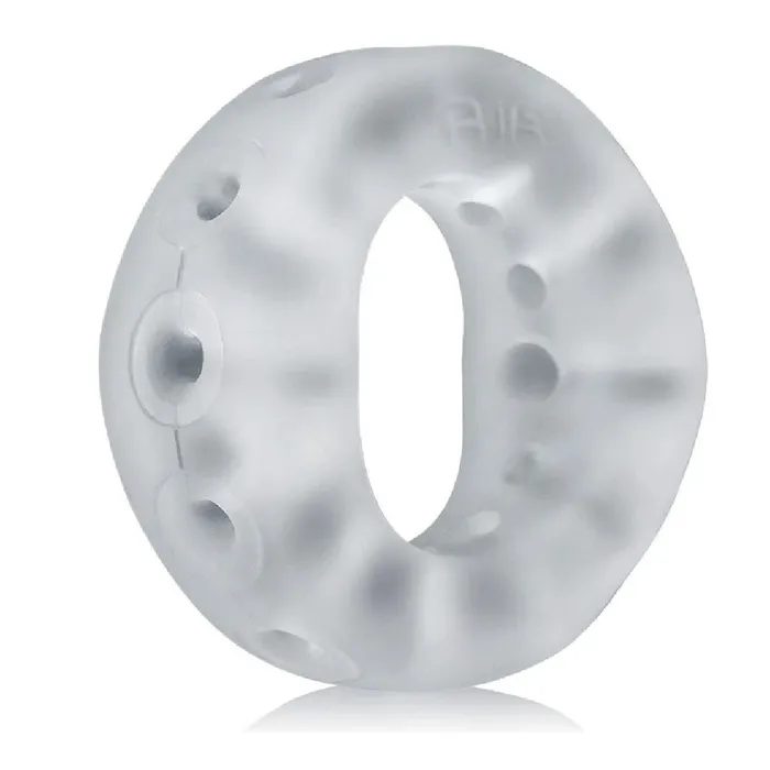 Oxballs Air Flow Light Stretchy Cock Ring Clear Oxballs Male Sex Toys