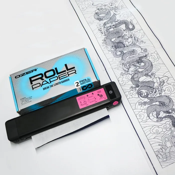 OZER Tattoo Stencil Paper 85 x 9843 Price Per Roll OZER Vibrators