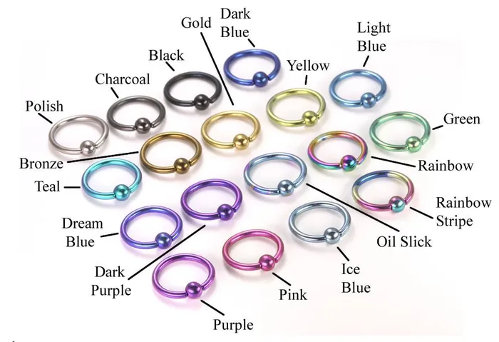 Painful Pleasures 18g16g Externally Threaded Titanium Cone Price Per 1 Vibrators
