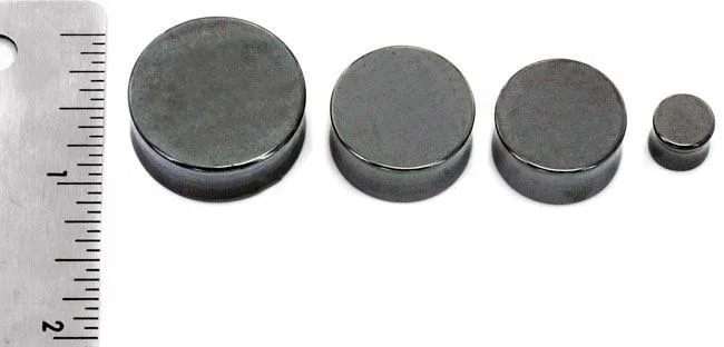 Painful Pleasures Anal Hematite Stone Plug Price Per 1