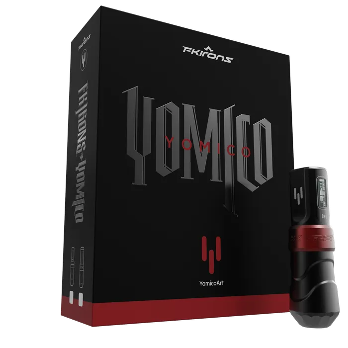 Painful Pleasures Couples FK Irons x World Famous Yomico Special Edition Flux Max Machine Renaissance Ink Kit
