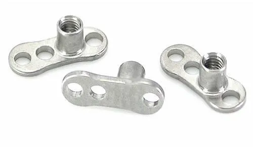 Painful Pleasures Male Sex Toys 14g 12g Internally Threaded 5mm Steel Half Ball Price Per 1