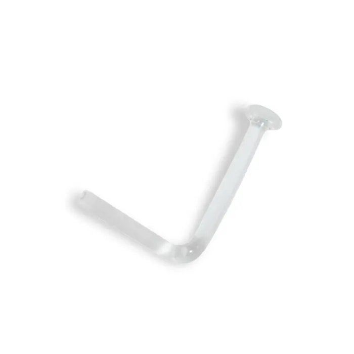 Painful Pleasures Vibrators 20g or 18g Monofilament LBend Nostril Retainer