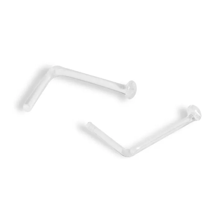 Painful Pleasures Vibrators 20g or 18g Monofilament LBend Nostril Retainer