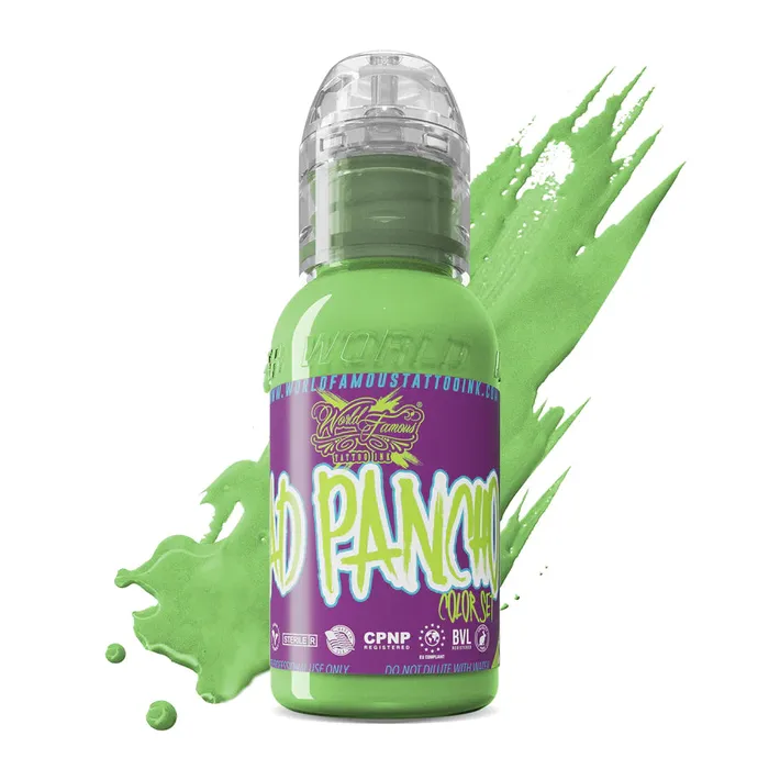 Pancho Light Green World Famous Tattoo Ink Pick Size World Famous Male Sex Toys Pancho Light Green World Famous Tattoo Ink Pick Size World Famous Male Sex Toys
