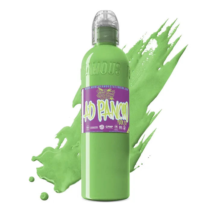 Pancho Light Green World Famous Tattoo Ink Pick Size World Famous Male Sex Toys Pancho Light Green World Famous Tattoo Ink Pick Size World Famous Male Sex Toys