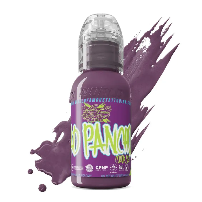 Pancho Light Violet World Famous Tattoo Ink Pick Size World Famous Male Sex Toys