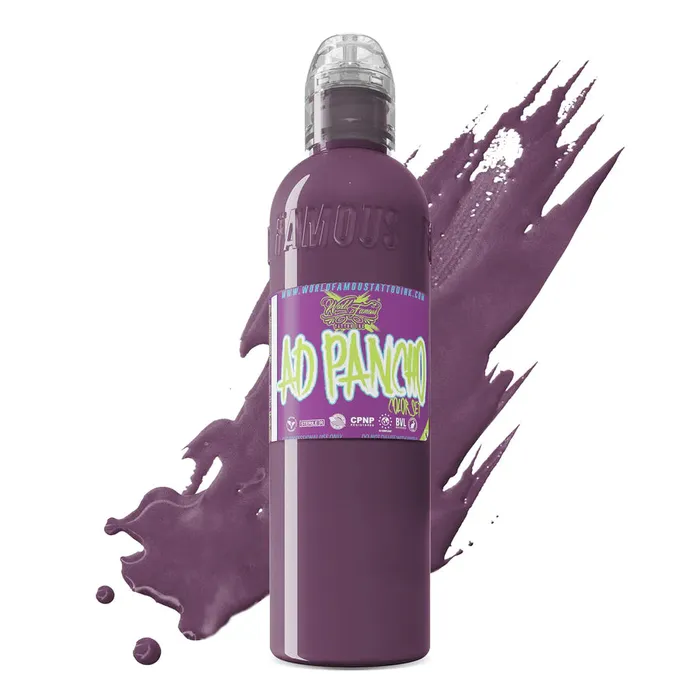 Pancho Light Violet World Famous Tattoo Ink Pick Size World Famous Male Sex Toys