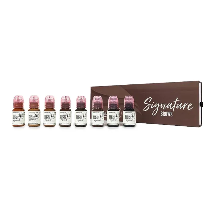 Perma Blend Signature Brow Set Perma Blend 8 12oz Bottles Male Sex Toys