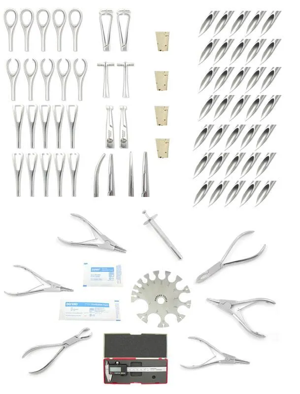 Pierced Tools 1337 Piece Piercers Kit Ultimate Piercing Kit Couples