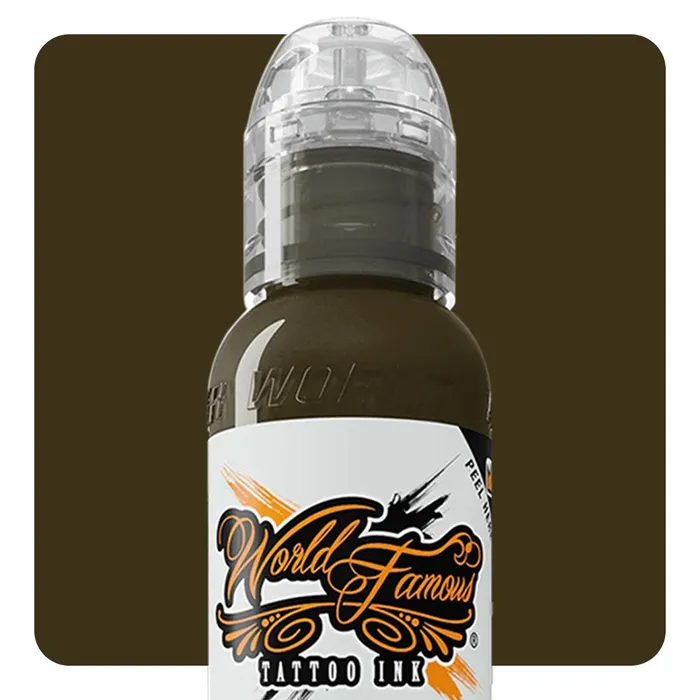 Pink Ribbon Dark Tan World Famous Tattoo Ink Pick Size World Famous Vibrators