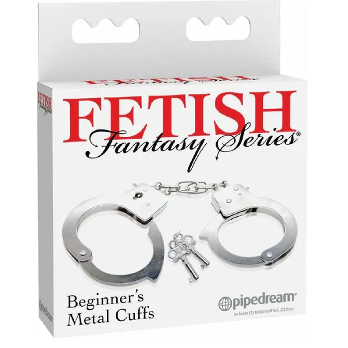 Pipedream Products Couples Fetish Fantasy Beginners Metal Cuffs