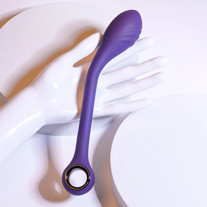 Playboy Spot On Rechargeable Posable Silicone Gspot Vibrator Evolved Novelties Female Sex Toys