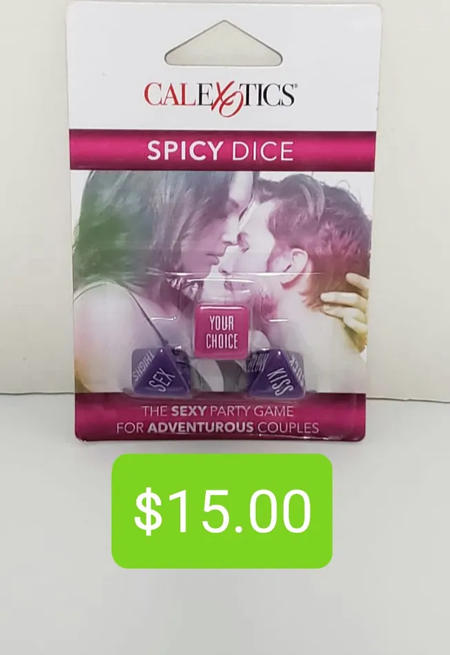 Pleasher Spot Vibrators Spicy Dice