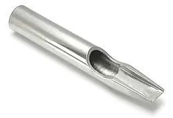 Precision Male Sex Toys 13FT Tattoo Flat Tip Open Mouth Style Tattoo Tips