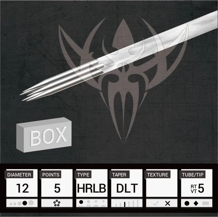 Precision Needles Female Sex Toys 12 Hollow Round Liner 25mm Taper Precision Needles Box of 50 Premade Sterilized Tattoo Needles