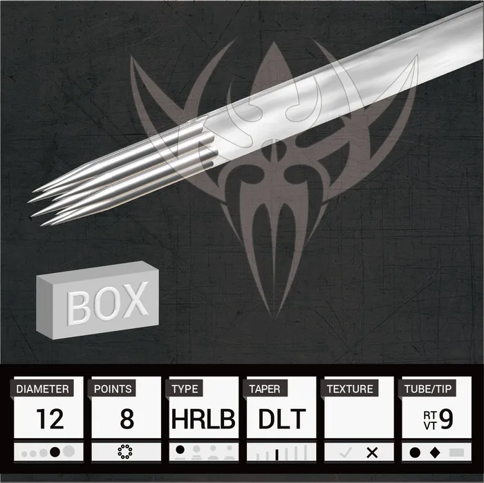 Precision Needles Female Sex Toys 12 Hollow Round Liner 25mm Taper Precision Needles Box of 50 Premade Sterilized Tattoo Needles