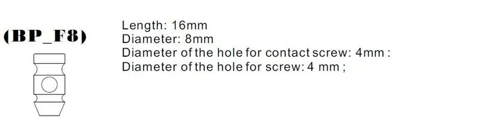 Precision Vibrators Copper Front Binding Post M4 Metric Version 2