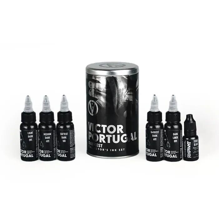Radiant Victor Portugal Darkest 20 Set of 6 Bottles Anal