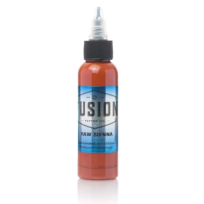 Raw Sienna Fusion Tattoo Ink 1oz Fusion Vibrators