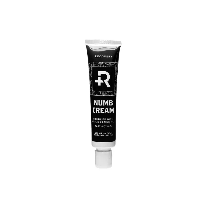 Recovery Numb Tattoo Numbing Cream 1oz Case of 100 Recovery Anal