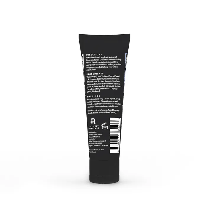 Recovery Vibrators Recovery Tattoo Lotion 3oz Tube