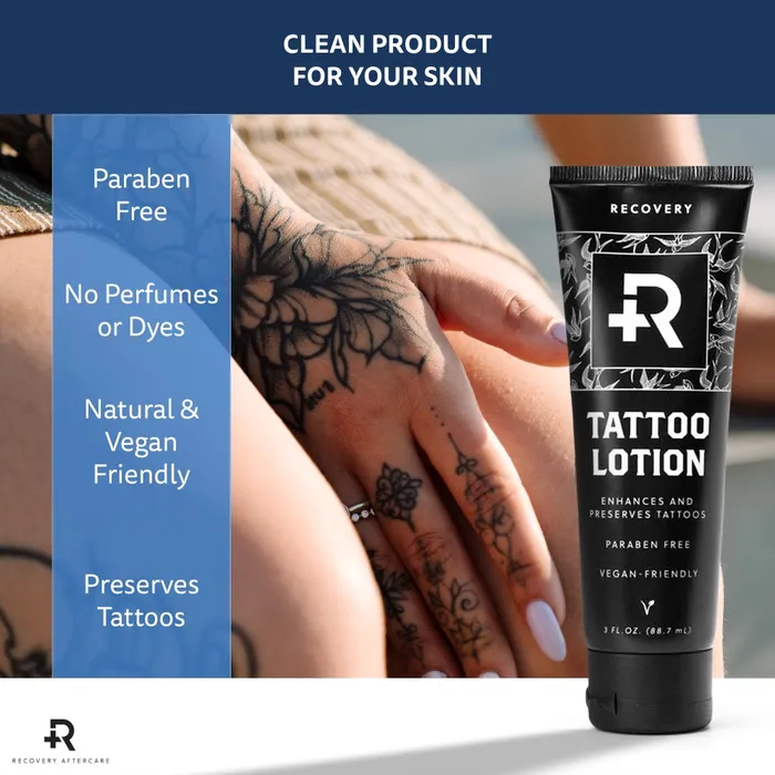 Recovery Vibrators Recovery Tattoo Lotion 3oz Tube