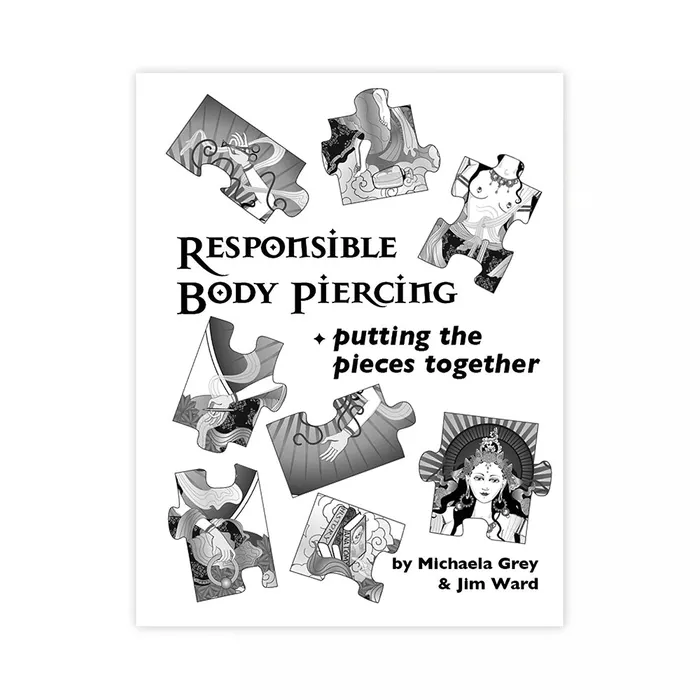 Responsible Body Piercing Softcover Book USA Female Sex Toys