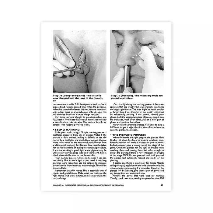 Responsible Body Piercing Softcover Book USA Female Sex Toys