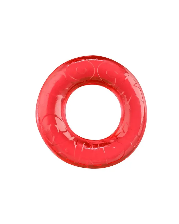 Rock Candy Gummy Ring Stretchy Red Beginners Cock Ring Male Sex Toys