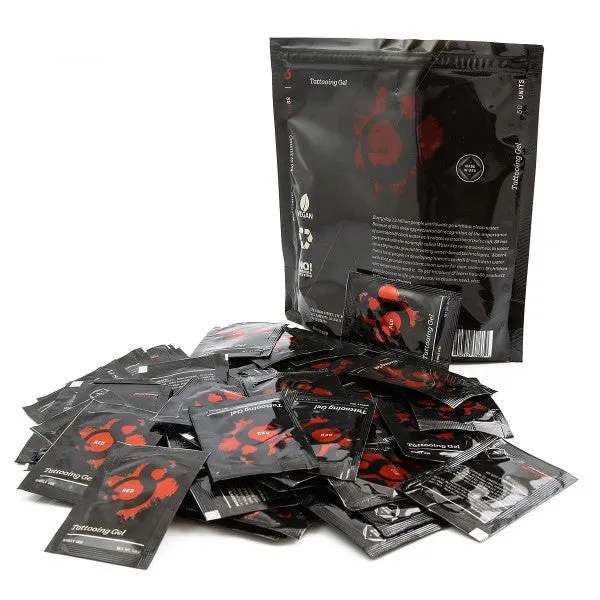 S8 Tattoo Enhancers S8 Red Tattoo Stencil Gel 50 Packets