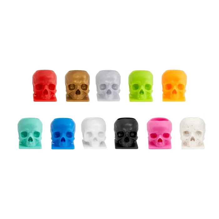 Saferly Male Sex Toys Saferly Skull Ink Caps Size 16 Large Bag of 200