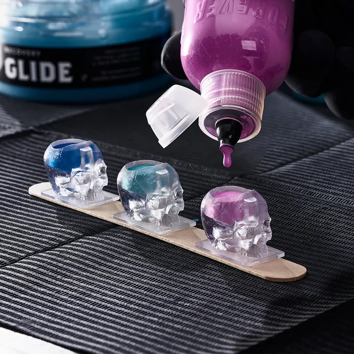 Saferly Male Sex Toys Saferly Skull Ink Caps Size 16 Large Bag of 200