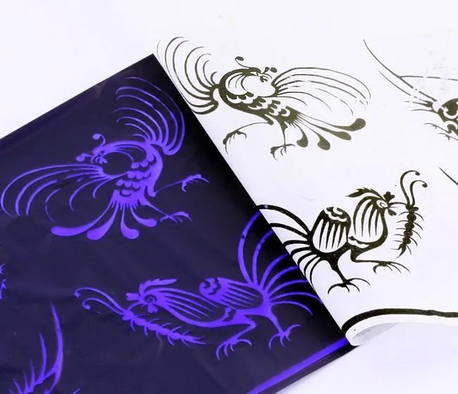 Saferly Vibrators Saferly Tattoo Thermal Image Copier Stencil Paper 812 x 11 100 Sheets