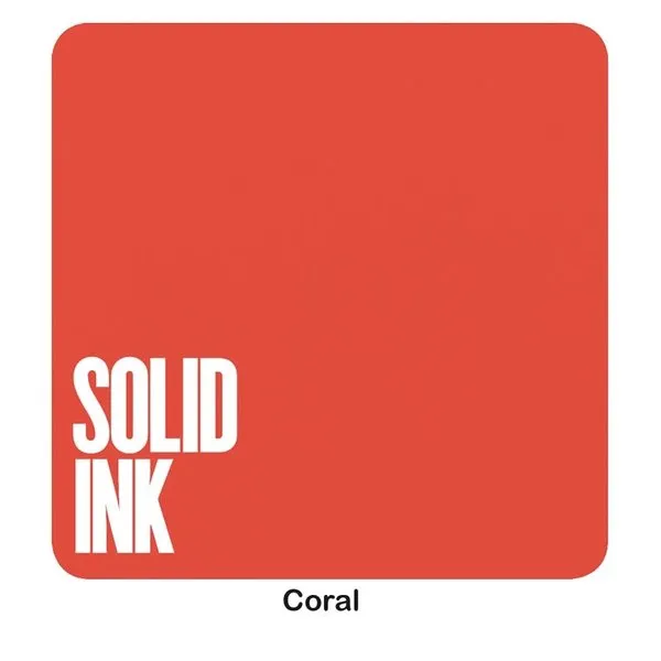 Solid Ink Coral Solid Ink 1oz Bottle Vibrators
