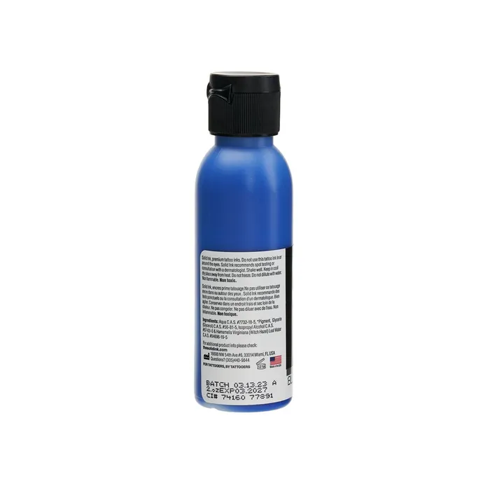 Solid Ink Old Pigments 2oz Bottle Blue 15 Solid Ink Vibrators