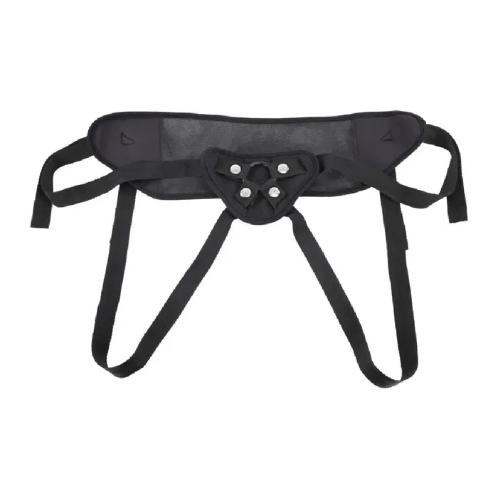Sportsheets Female Sex Toys Breathable High Waisted Adjustable Black Strap On Harness
