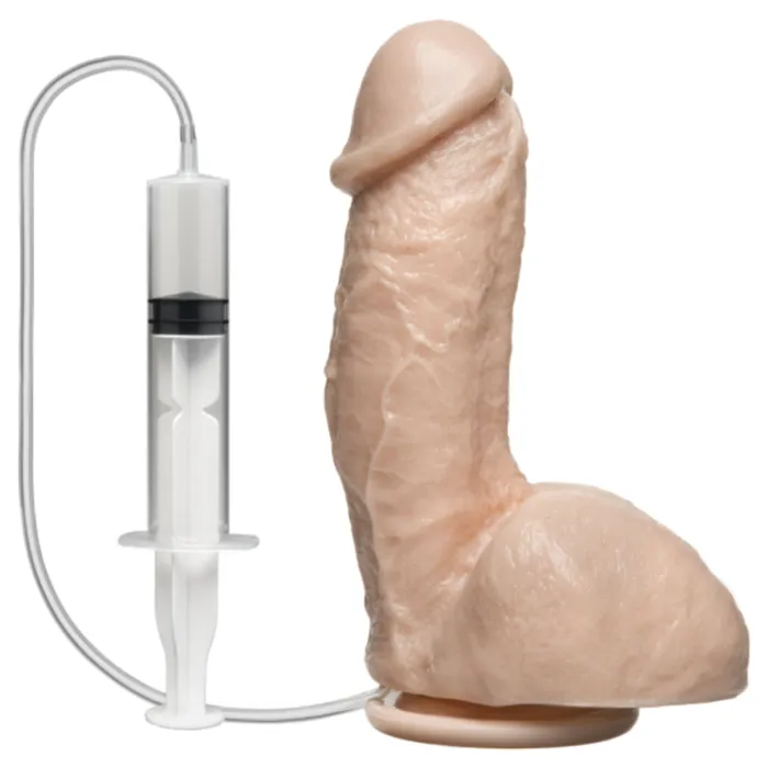 Squirting Realistic Cock 7 Ejaculating Dildo with Suction Cup Vanilla Doc Johnson Female Sex Toys Squirting Realistic Cock 7 Ejaculating Dildo with Suction Cup Vanilla Doc Johnson Female Sex Toys